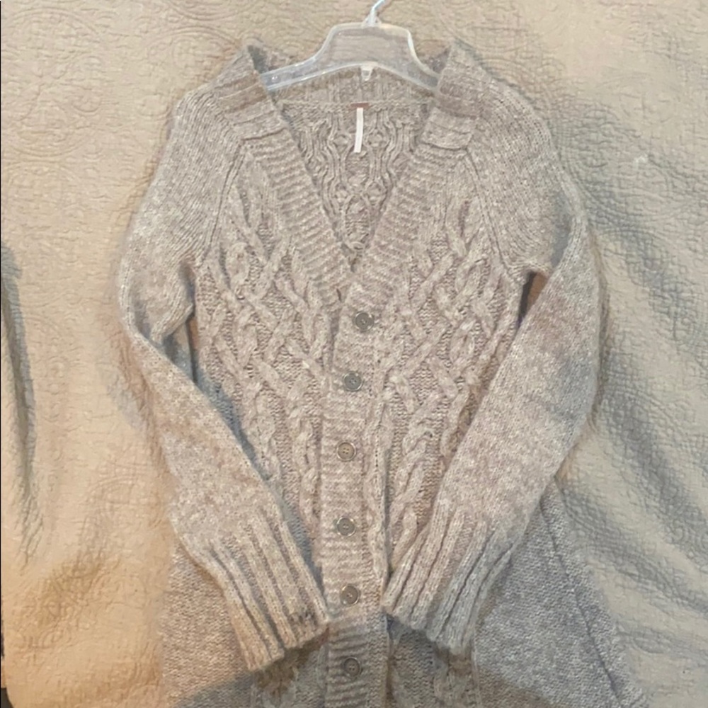 Free People Cardigan Sweater. Size small